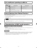 Предварительный просмотр 20 страницы Mitsubishi SRK50CE-S1 User Manual