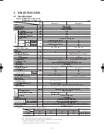 Предварительный просмотр 5 страницы Mitsubishi SRK63ZEA-S1 Technical Manual