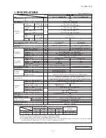 Preview for 4 page of Mitsubishi SRK90CL-BN Technical Manual