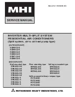 Mitsubishi SRR60ZJ-S Service Manual предпросмотр