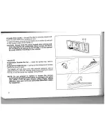 Предварительный просмотр 12 страницы Mitsubishi Starion Turbo Operator'S Manual