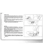 Предварительный просмотр 14 страницы Mitsubishi Starion Turbo Operator'S Manual