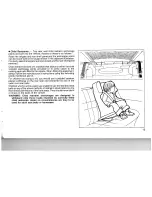 Предварительный просмотр 19 страницы Mitsubishi Starion Turbo Operator'S Manual