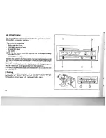 Предварительный просмотр 48 страницы Mitsubishi Starion Turbo Operator'S Manual