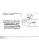 Предварительный просмотр 63 страницы Mitsubishi Starion Turbo Operator'S Manual