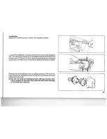 Предварительный просмотр 69 страницы Mitsubishi Starion Turbo Operator'S Manual