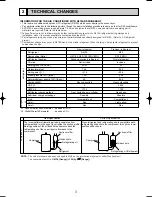 Предварительный просмотр 3 страницы Mitsubishi SUZ-A09VR Technical & Service Manual