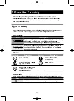 Preview for 15 page of Mitsubishi TEJ100A Operation Manual