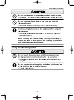 Preview for 19 page of Mitsubishi TEJ100A Operation Manual