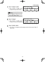 Preview for 35 page of Mitsubishi TEJ100A Operation Manual