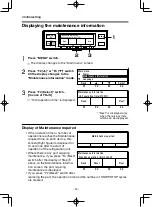 Preview for 36 page of Mitsubishi TEJ100A Operation Manual