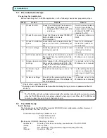 Предварительный просмотр 12 страницы Mitsubishi TG-2000A Operation Manual