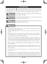 Preview for 4 page of Mitsubishi TUE Series Instruction Manual