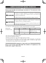 Preview for 8 page of Mitsubishi TUE Series Instruction Manual