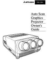 Предварительный просмотр 1 страницы Mitsubishi VS-1281 Owner'S Manual