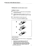 Предварительный просмотр 19 страницы Mitsubishi VS-1281 Owner'S Manual