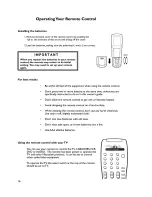 Preview for 15 page of Mitsubishi VS-45607 Owner'S Manual