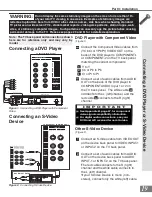 Предварительный просмотр 19 страницы Mitsubishi VS-50111, VS-60111, WT-42311, Owner'S Manual