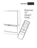 Mitsubishi VS-5075 Owner'S Manual preview