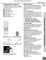 Preview for 9 page of Mitsubishi WD 6500 Owner'S Manual