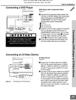 Preview for 19 page of Mitsubishi WD 6500 Owner'S Manual