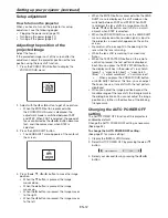 Предварительный просмотр 12 страницы Mitsubishi WL7050U User Manual