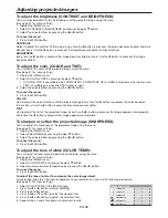 Предварительный просмотр 39 страницы Mitsubishi WL7050U User Manual