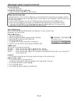 Предварительный просмотр 40 страницы Mitsubishi WL7050U User Manual