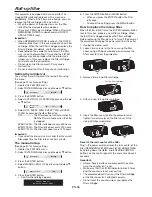 Preview for 56 page of Mitsubishi WL7050U User Manual