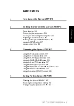 Preview for 9 page of Mitsubishi XEN-PC apricot Owner'S Handbook Manual