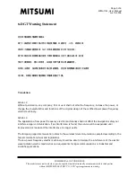 Preview for 5 page of Mitsumi WML- 43 User Manual