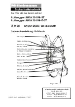 Mittelmann MKA 20 UNI-E-ST Instructions For Use/Test Book preview