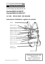 Предварительный просмотр 11 страницы Mittelmann MKA 20 UNI-E-ST Instructions For Use/Test Book