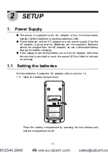 Preview for 12 page of Mitutoyo DP-1VR User Manual