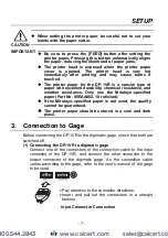 Preview for 16 page of Mitutoyo DP-1VR User Manual