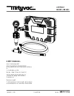 Preview for 1 page of Mityvac MV4533 User Manual