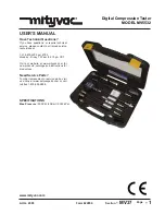 Mityvac MV5532 User Manual preview