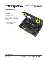 Mityvac MV5536 User Manual preview