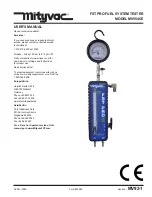 Preview for 1 page of Mityvac MV5545E User Manual