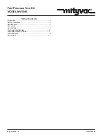 Preview for 2 page of Mityvac MV5546 User Manual