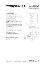 Предварительный просмотр 25 страницы Mityvac MV6835 User Manual