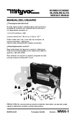 Preview for 25 page of Mityvac SILVERLINE MV8500 User Manual