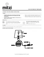 mitzi NICOLE HL310201 Assembly And Mounting Instructions предпросмотр