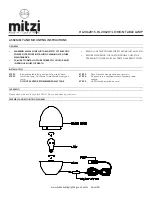 Preview for 1 page of mitzi ORION HL206201S Assembly And Mounting Instructions