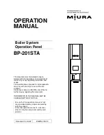 Preview for 1 page of Miura BP-201STA Operation Manual