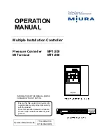 Miura MP1-200 Operation Manual preview