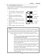 Preview for 31 page of Miura MP1-200 Operation Manual