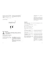 Preview for 20 page of mivoc SW 1500A-II Operating Instructions Manual