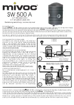 mivoc SW 500 A Owner'S Manual preview