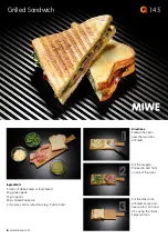 Preview for 2 page of Miwe gusto:snack Manual